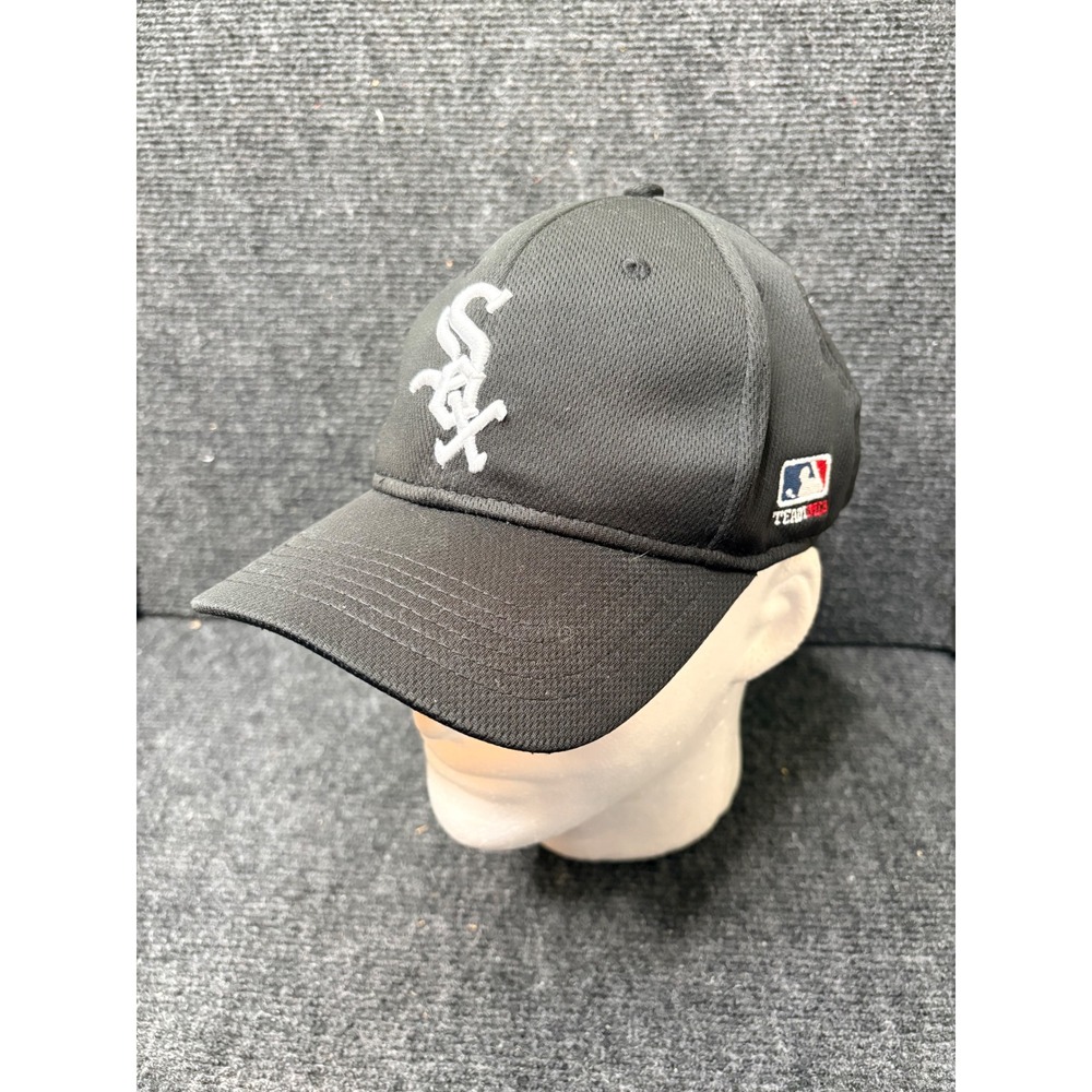 OC Sports Chicago White Sox MLB Youth Baseball Cap Black Mesh Adjustable Hat